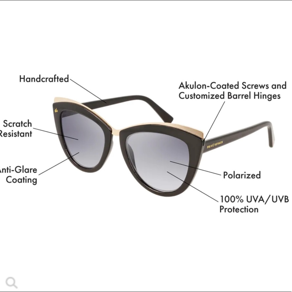 Priv Revaux The Juliet Blue Light Blocking Sunglasses - Picture 3 of 3